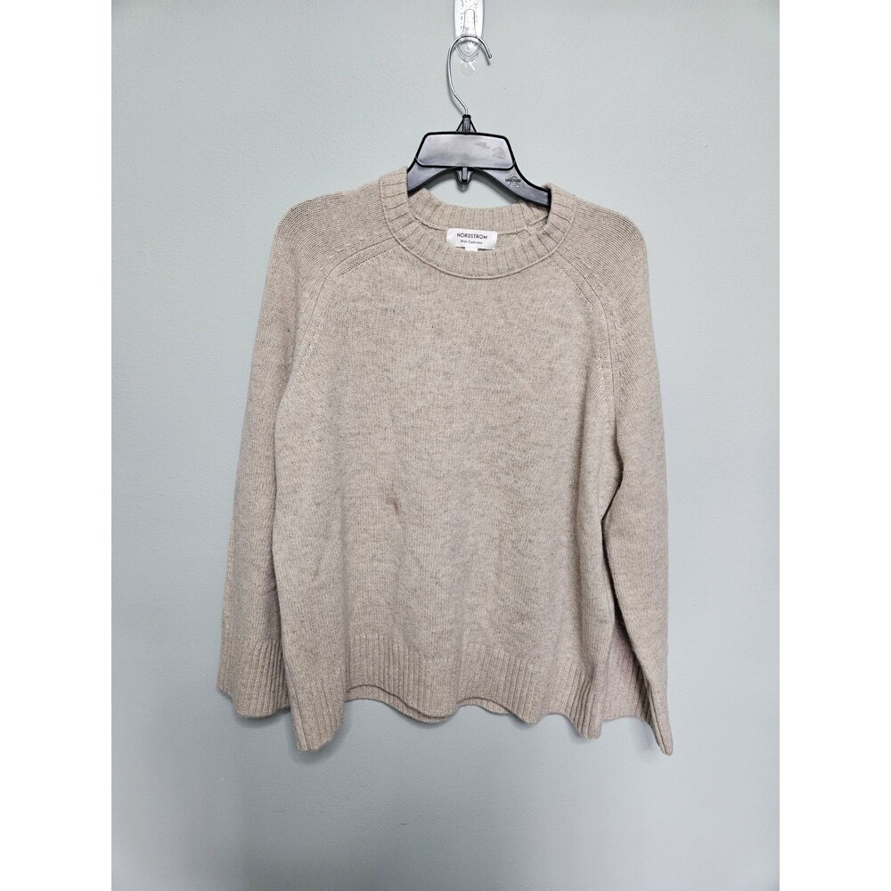 Sz M - Nordstrom Mens Wool Cashmere Sweater Read Description